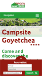 Mobile Screenshot of camping-goyetchea.com